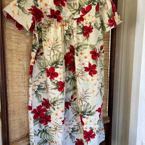 Vintage 60s / 70s made in Hawaii MuMu Sz L - Picture 7 of 9